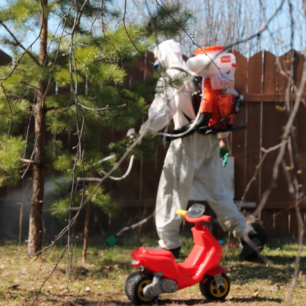 Обработка участка от клещей в Запорожье?